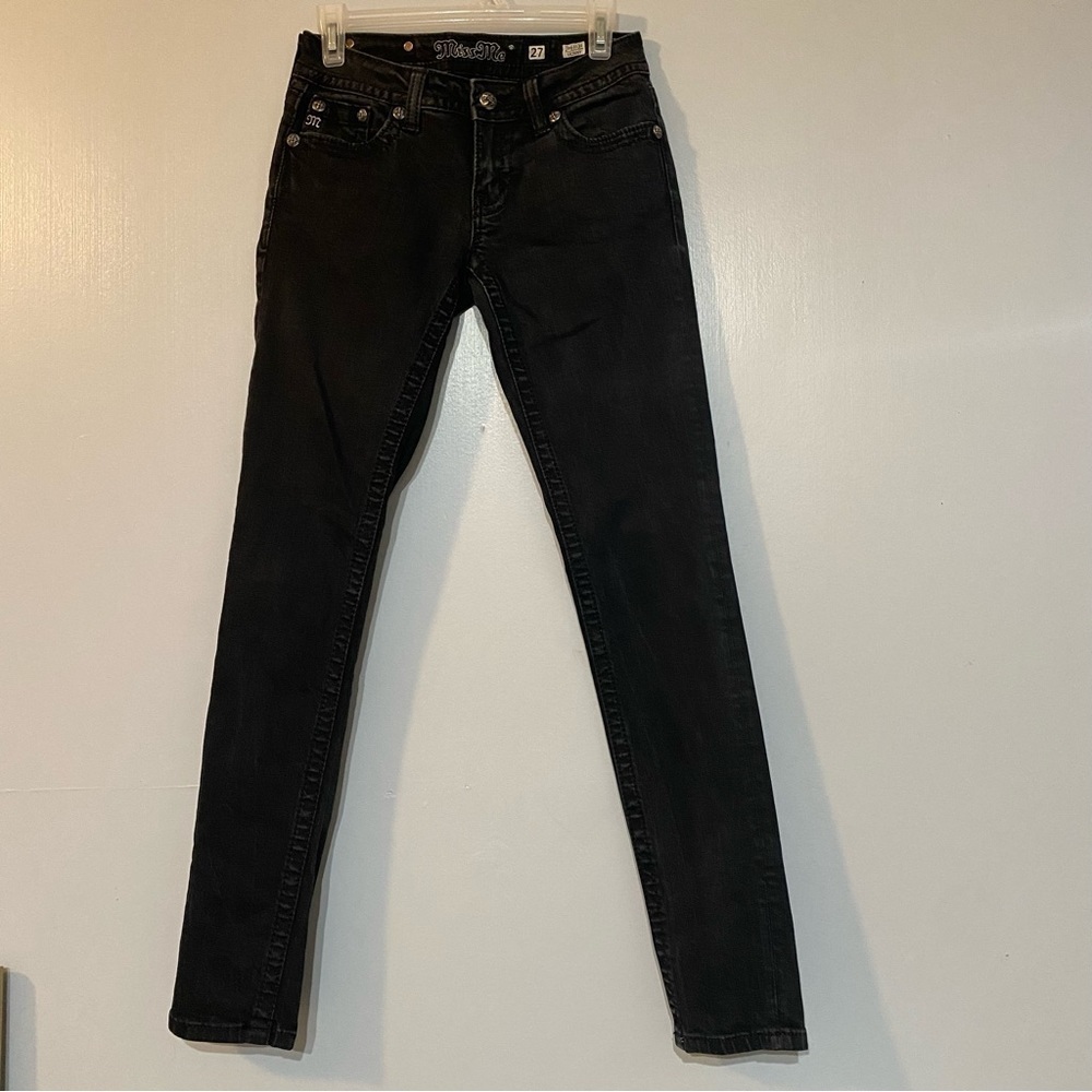 MISS ME Black Skinny Jeans in Size 27